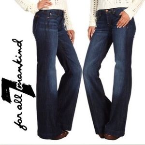 7 For All Mankind Mia Jeans Dark Wash Flare